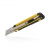 Refillable RCS rplastic heavy duty snap-off knife soft grip in Yellow