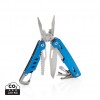 Solid multitool with carabiner in Blue