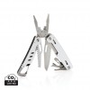 Solid multitool with carabiner in Silver