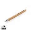 Bamboo 5-in-1 toolpen in Brown