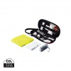 47 pcs first aid car kit in Red, Black