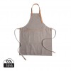 Deluxe canvas chef apron in Grey