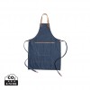 Deluxe canvas chef apron in Blue