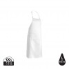 Impact AWARE™ Recycled cotton apron 180gr in White