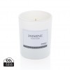 Ukiyo small scented candle in glass in White