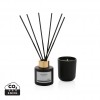 Ukiyo candle and fragrance sticks gift set in Black