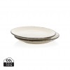 Ukiyo dinner plate set of 2 in White, Black