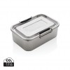 RCS Recycled stainless steel leakproof lunch box in Silver