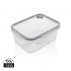 Tritan™ Renew Reusable lunchbox 1,5L Made In EU in Grey, Transparent
