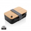 RCS RPP lunchbox with bamboo lid in Black