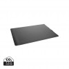 Swiss Peak GRS recycled PU desk mat in Black