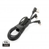 Swiss Peak Luxury 3-in-1 Cable in Black