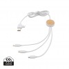 RCS recycled plastic Ontario 6-in-1 cable in White