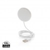 5W magnetic wireless charger in White