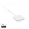 5W Square Wireless Charger in White