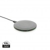 RCS recycled plastic 15W Wireless fast charger in Black