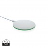 RCS recycled plastic 15W Wireless fast charger in White