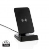 10W Wireless fast charging stand in Black