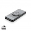 10.000 mah wireless powerbank with watch charger in Black