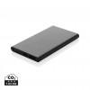 RCS recycled plastic/aluminum 4000 mah powerbank with type C in Black