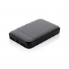 RCS recycled plastic 5.000 mAh powerbank in Black