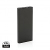 Terra RCS recycled 18W aluminium powerbank 10.000 mAh in Grey