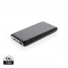 8.000 mAh light up logo wireless powerbank in Black