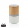 Bamboo colour changing 3W speaker light in White