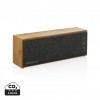 Wynn 10W bamboo wireless speaker in Brown