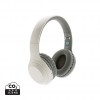 RCS standard recycled plastic headphone in White