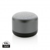 Terra RCS recycled aluminium 5W wireless speaker in Grey