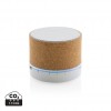 Cork 3W wireless speaker in Brown