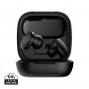 Lakewood RCS recycled and repairable wireless earbuds in Black