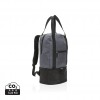 3-in-1 cooler backpack & tote in Grey, Black
