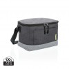 Duo colour RPET cooler bag in Grey
