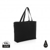 Impact Aware™ 285 gsm rcanvas large cooler tote undyed in Black