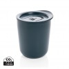 Simplistic antimicrobial coffee tumbler in Blue