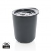 Simplistic antimicrobial coffee tumbler in Grey