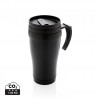 Stainless steel mug in Black