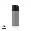 Metallic easy lock vacuum mug in Grey