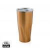 Copper vacuum insulated tumbler in Golden