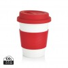 PLA coffee cup in Red, White
