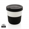 PLA cup coffee to go in Black