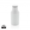 RCS Recycled stainless steel compact bottle in White