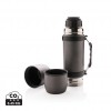 Vacuum flask with 2 cups in Grey