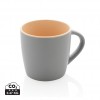 Ceramic mug with coloured inner 300ml in Brown