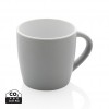 Ceramic mug with coloured inner 300ml in Grey