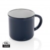 Vintage ceramic mug 280ml in Navy