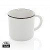 Vintage ceramic mug 280ml in White