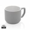 Ceramic modern mug 350ml in Grey